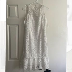 White House Black Market Lace Midi Dress